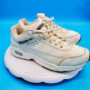Reebok Hexalite Vintage Women Runner Trainer Sneaker Shoes Size 7 White